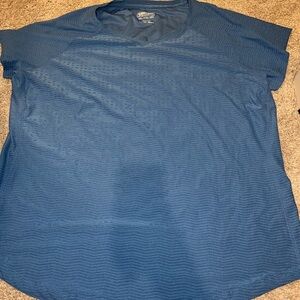 Kirkland Signature Women's Blue Short Sleeve Tee